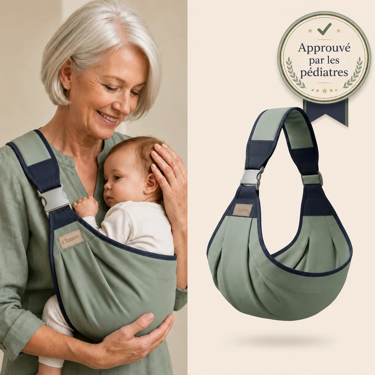 Porte-bébé Bandoulière