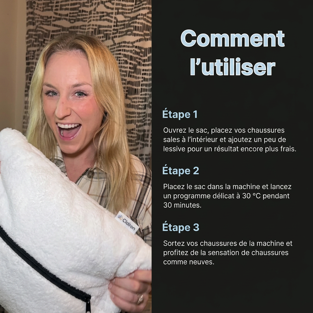 Clairen SneakWash® — La façon la plus simple d’avoir des chaussures propres