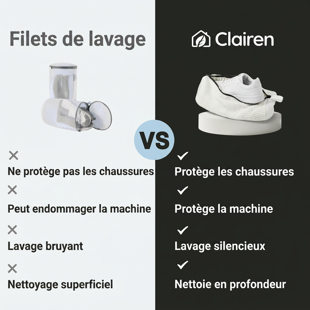 Clairen SneakWash® — La façon la plus simple d’avoir des chaussures propres