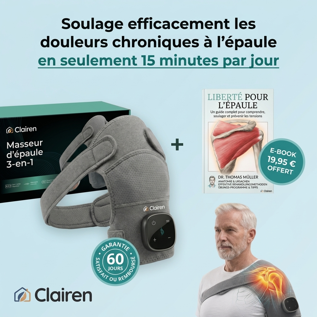 Clairen — Masseur d’épaule 3-en-1