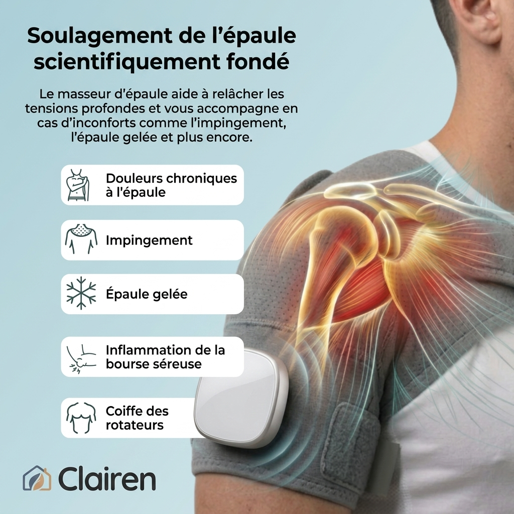 Clairen — Masseur d’épaule 3-en-1