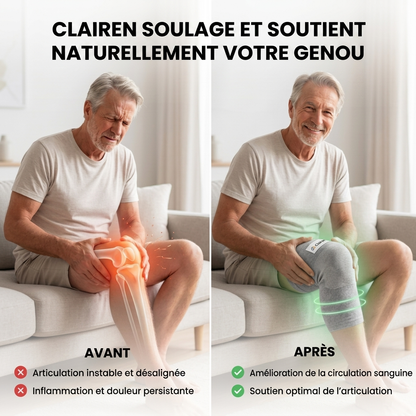 Genouillère en bambou Clairen™
