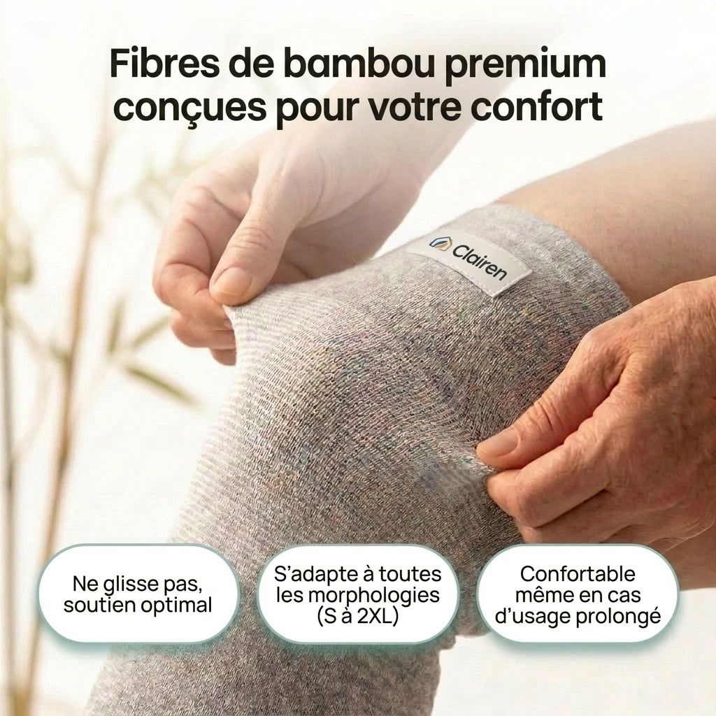 Genouillère en bambou Clairen™