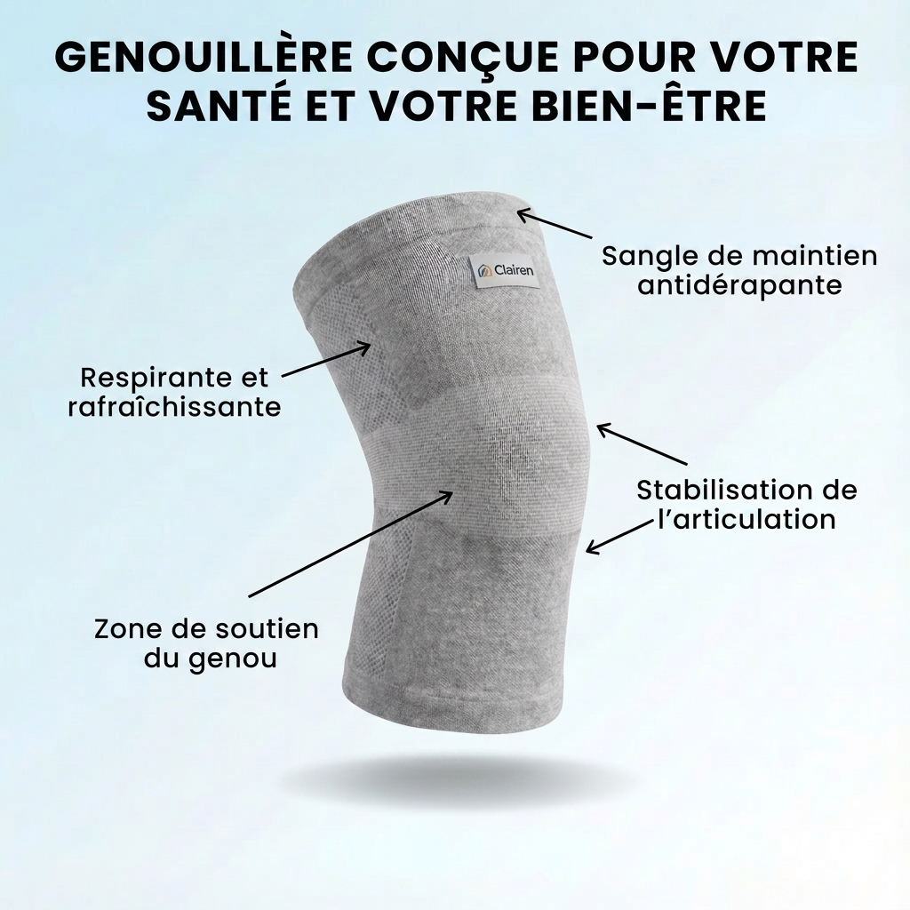 Genouillère en bambou Clairen™
