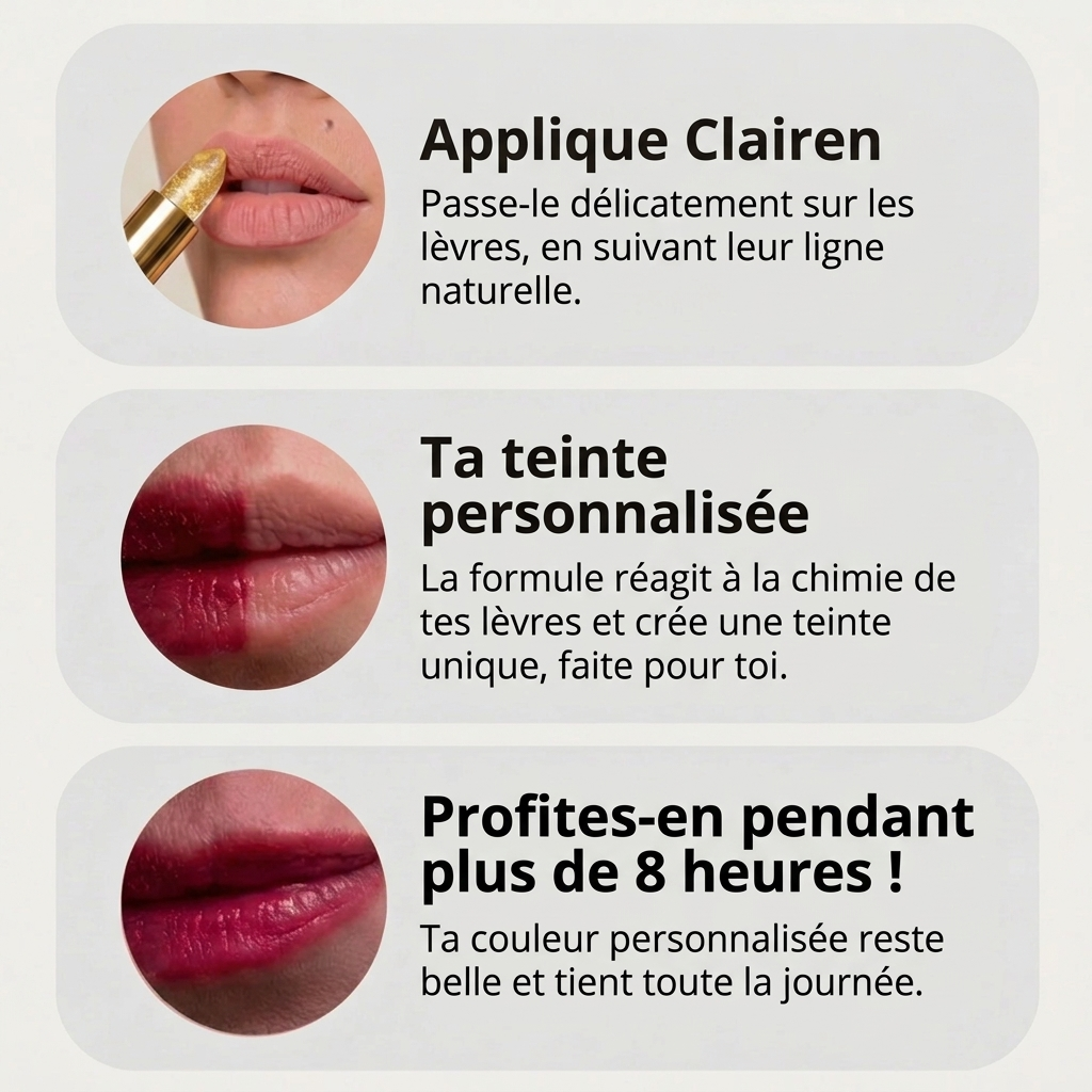 Le rouge à lèvres qui s’adapte au pH de vos lèvres